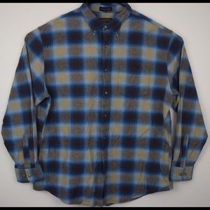 Pendleton Thomas Kay Button Up Plaid Shirt XL